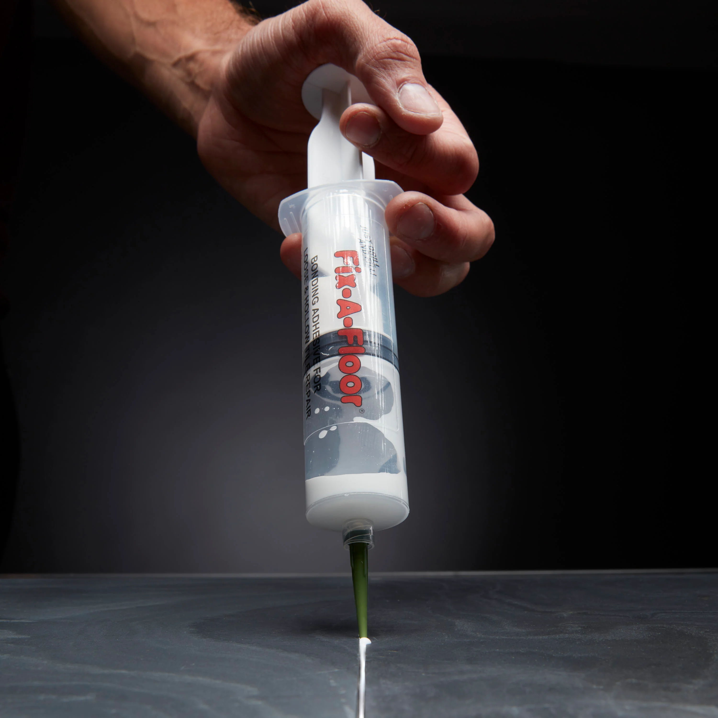 Fix-A-Floor 60ml Syringe Kit with flat stainless steel needle, Plastic applicator & Sealing Cap - Ideal for areas with Thin grout-lines - (Adhesive Not Included) - Image 6