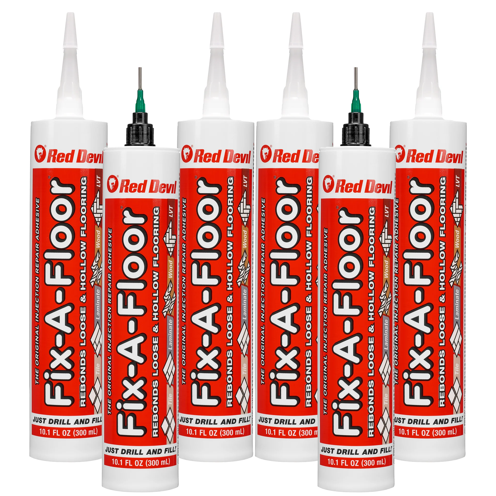 Fix-A-Floor Extra Strength Bonding Adhesive with All-in-One Micro Precision Injector Kit - Image 4