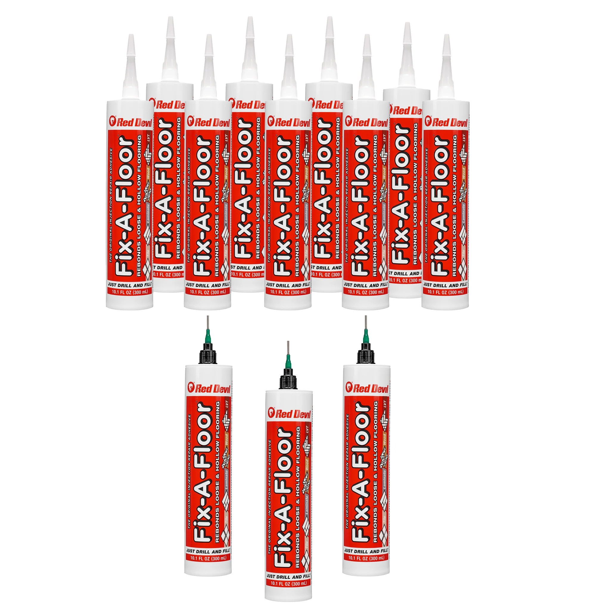 Fix-A-Floor Extra Strength Bonding Adhesive with All-in-One Micro Precision Injector Kit - Image 5