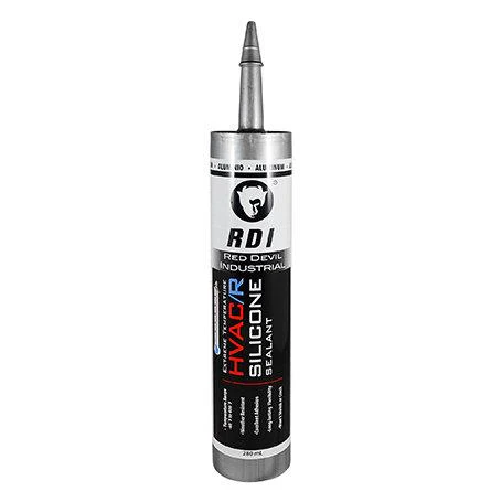 Red Devil Extreme Temperature HVAC/R Silicone Sealant 10.1 Fl. Oz. Cartridge Aluminum - Image 5