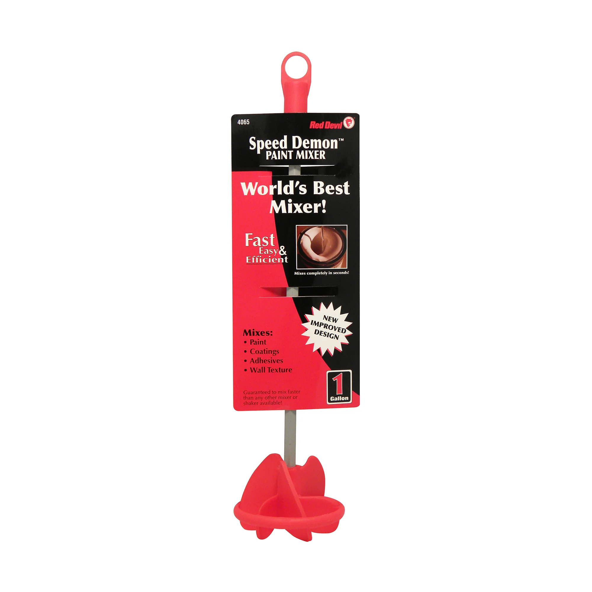 Red Devil Speed DemonĀ® Paint Mixer tool - 1 Gallon